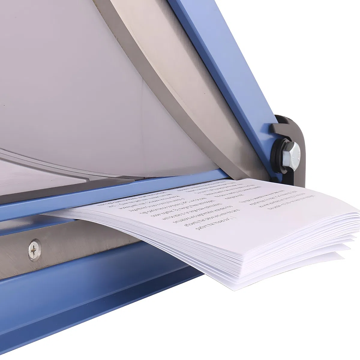Cortador de papel de guillotina, recortadora resistente de 15 pulgadas con abrazadera automática para corte de precisión en el aula, oficina, manualidades