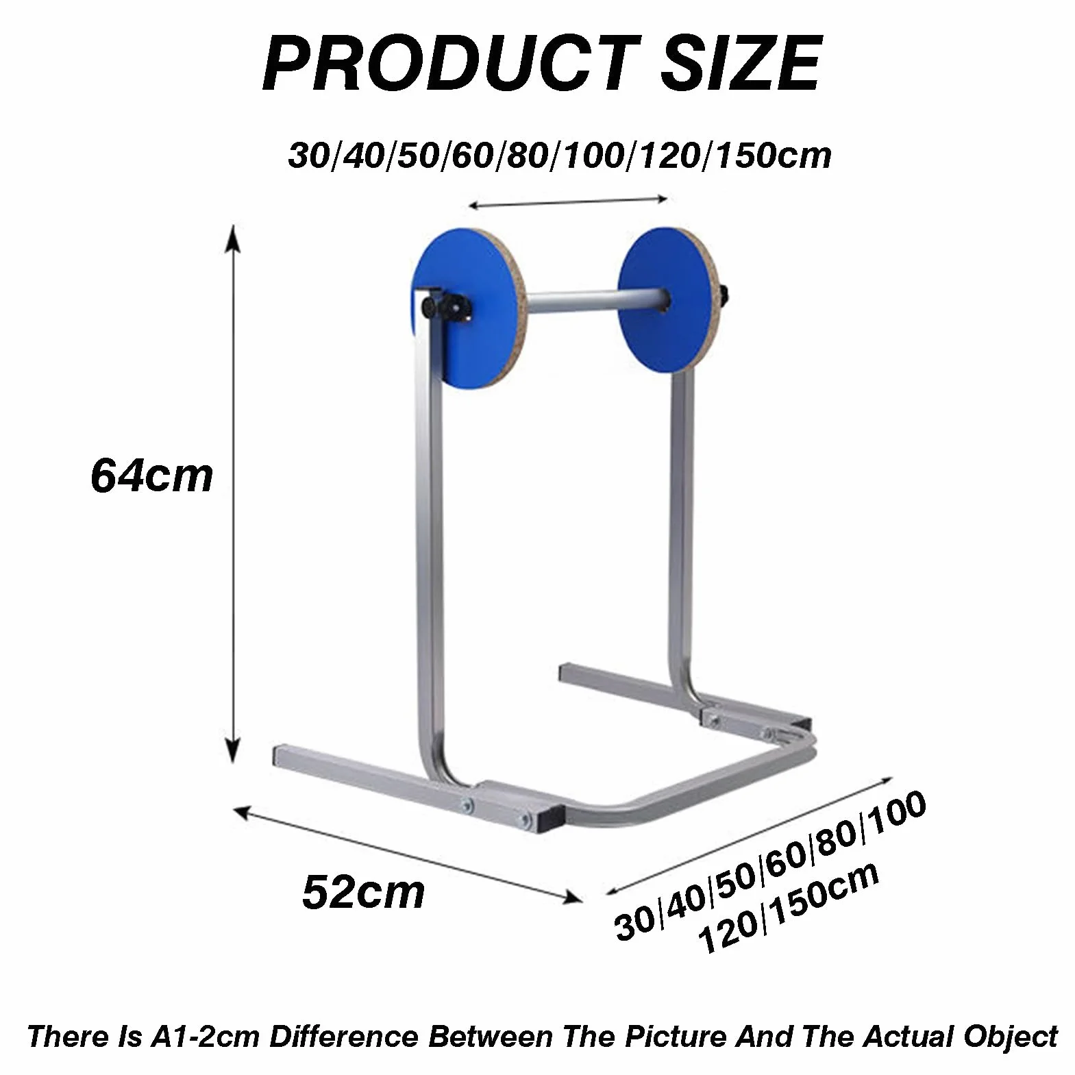 Este Soporte Vertical para Rollo de plástico de Burbujas con dispensador Manual de Espuma es Ideal para la manipulación y el Transporte de embalajes.