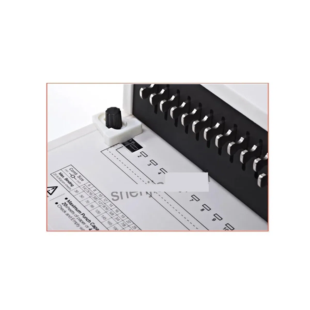 Encuadernadora, Máquina encuadernadora de papel A4 con espiral C200PRO Máquina encuadernadora con anilla de goma Máquina perforadora con peine for libros de texto