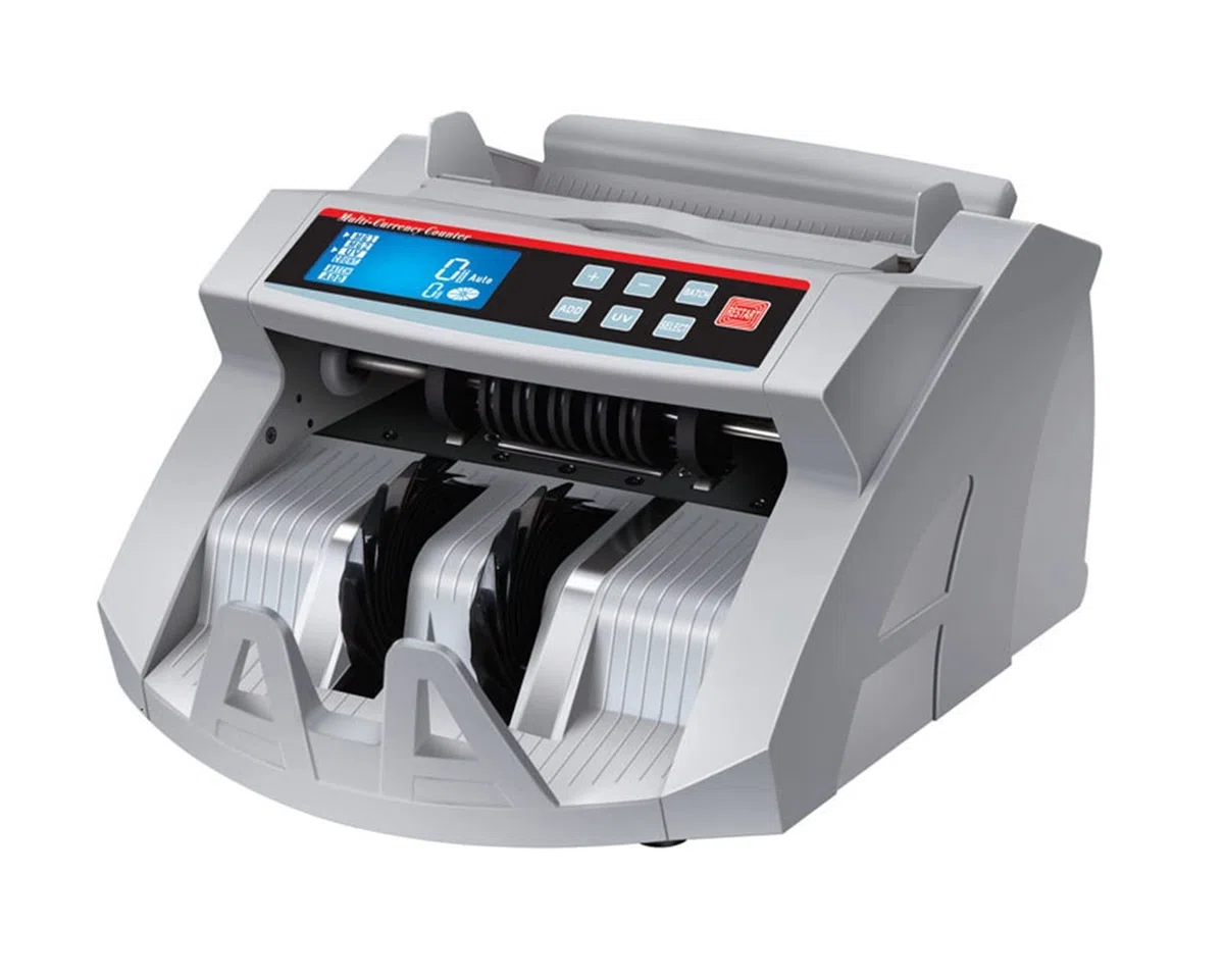 Contadora De Billetes Máquina Contadora De Billetes para Billetes De Papel Y Polímero con Función Uvmg Máquina Contadora De Billetes Detector De Billetes Máquina Contador,LED UV MG